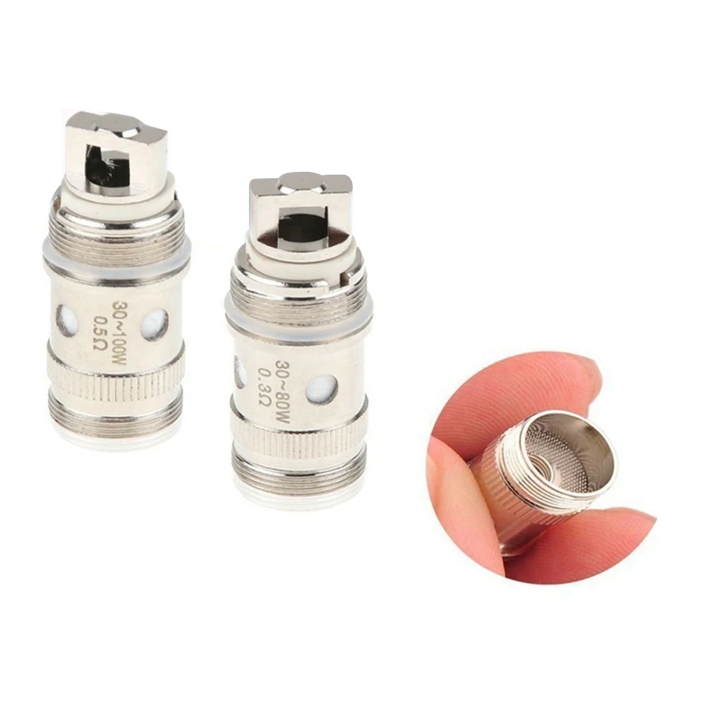 5 шт. катушки из чистого хлопка 0 3/0 Ом Сменная головка Sub ohm для Eleaf iJust 2 Melo