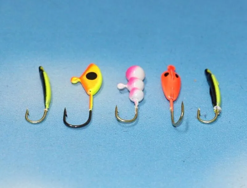 5 шт. мини зимняя приманка со свинцовой головкой|jig bait|hooks baitlead head lures |