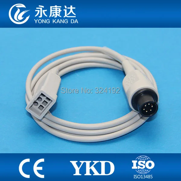 

Free shipping compatible GE-Medical LL style 5-lead ECG trunk cable,medical ECG cable