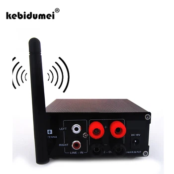 

kebidumei Audio tube Music amplifiers digital power amplifier Hifi 3D player Bluetooth wireless 100W with power for Android IOS