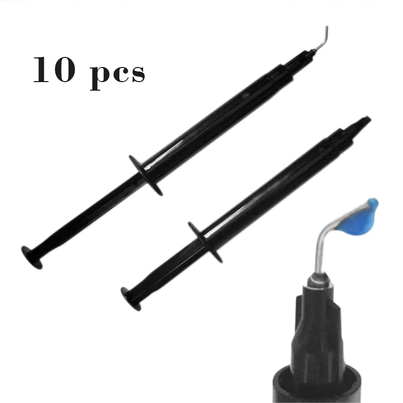 10pcs 1.5ml Dental Gum Dam Gingival Barrier Protection Gel Syringe Tip Teeth Whitening Dental Product