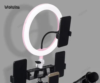 

Professional mobile phone soft light light photo photo selfie ring light warm light desktop live stand CD50 T15