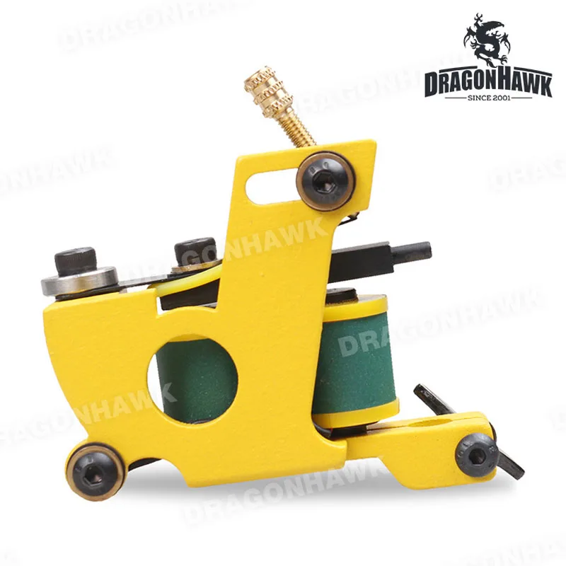 

Custom Tattoo Machine Liner Shader Machine Good Quality Tattoo Supply Yellowe colour
