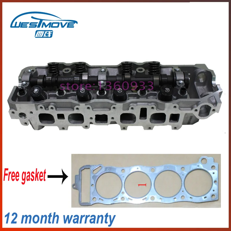 

complete cylinder head assembly for Toyota 4 Runner 4WD Celica Pick-Up Cressida Land Cruiser 70 2.4L 8V 85-95 engine 22R 22REC