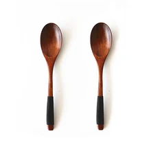 Новое поступление, модная деревянная ложка, Бамбуковая кухня, кухонная утварь, инструмент для супа, чайная ложка, столовая ложка для Kicthen