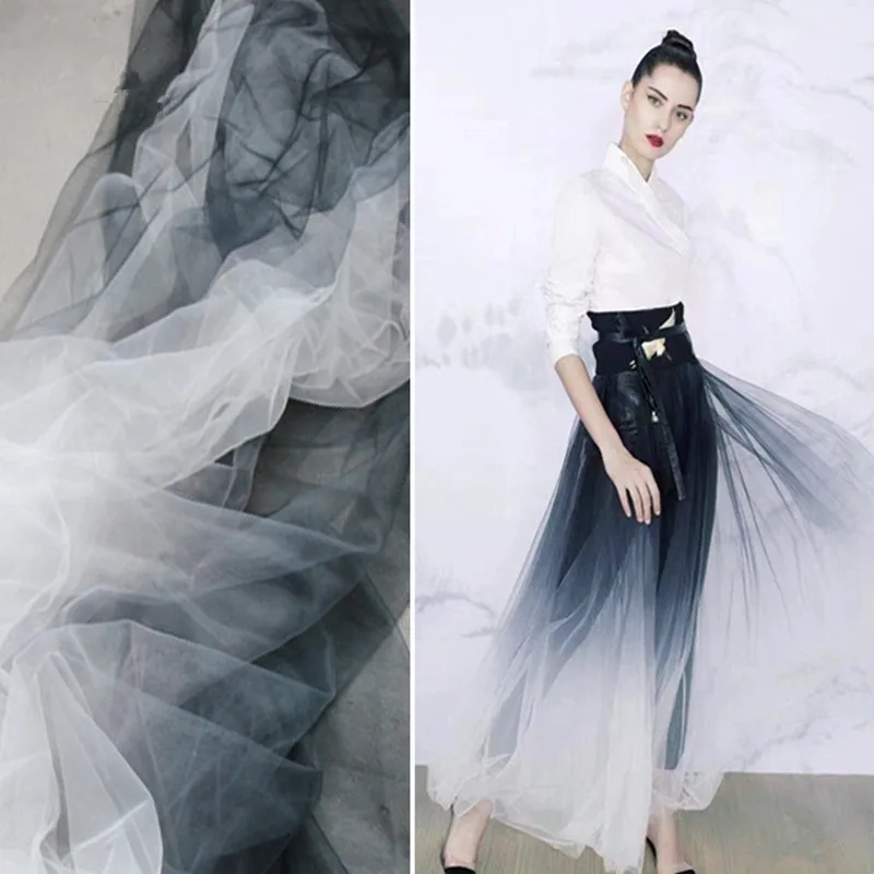 

Gradual Screen Perspective Light Wedding Garment Screen Fashion Creative Designer Gradual Screen Fabric