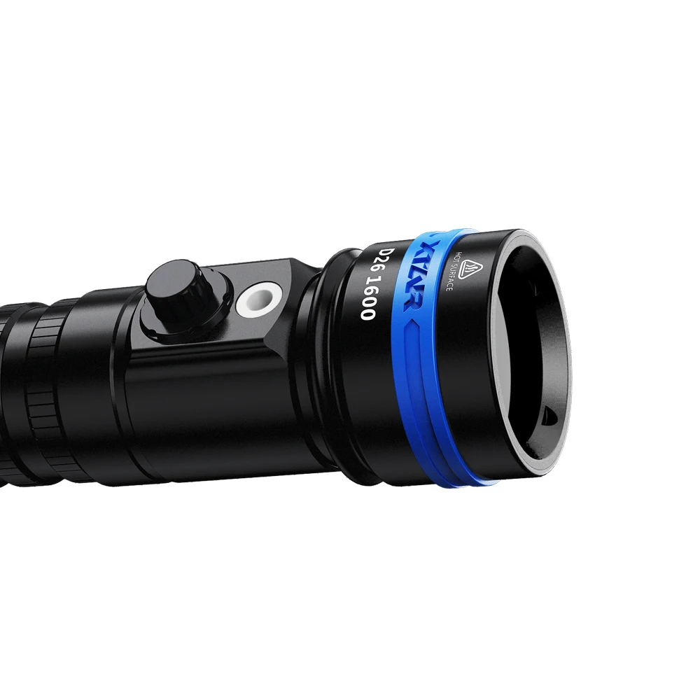  XTAR D26 1600 diving flashlight CREE XHP35-HI D4 1600 lumen beam distance 432 meter Magnetic switch - 32376899662