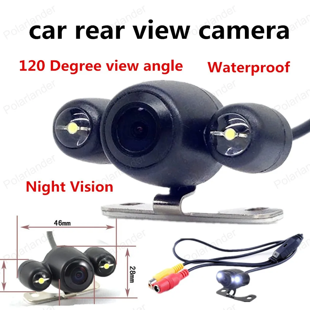 freeshipping Wireless CCD Waterproof Car Rear View Reverse Backup Camera Night Vision 120 Degree | Автомобили и мотоциклы