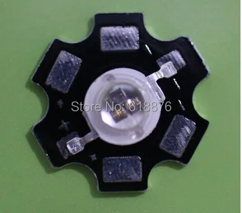 

Freeshipping2pcs 3W Infrared IR 940NM High Power LED Bead Emitter DC1.5-1.7V 750mA with 20mm Star Platine Base