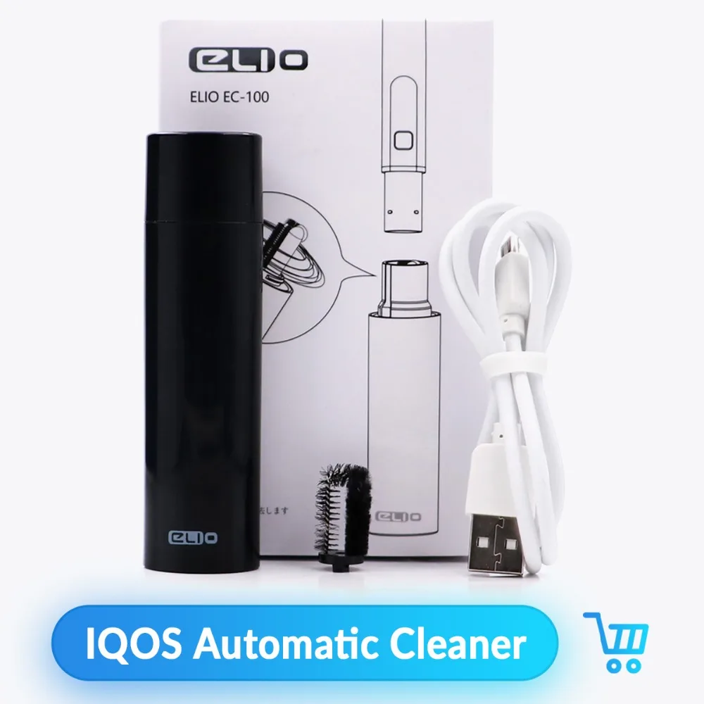 

Volcanee Automatic Cleaner Elio EC100 Kit for IQOS style Kamry Kecig 2.0 Plus Dry Herb E Cigarette DIY Tool Vape Accessories
