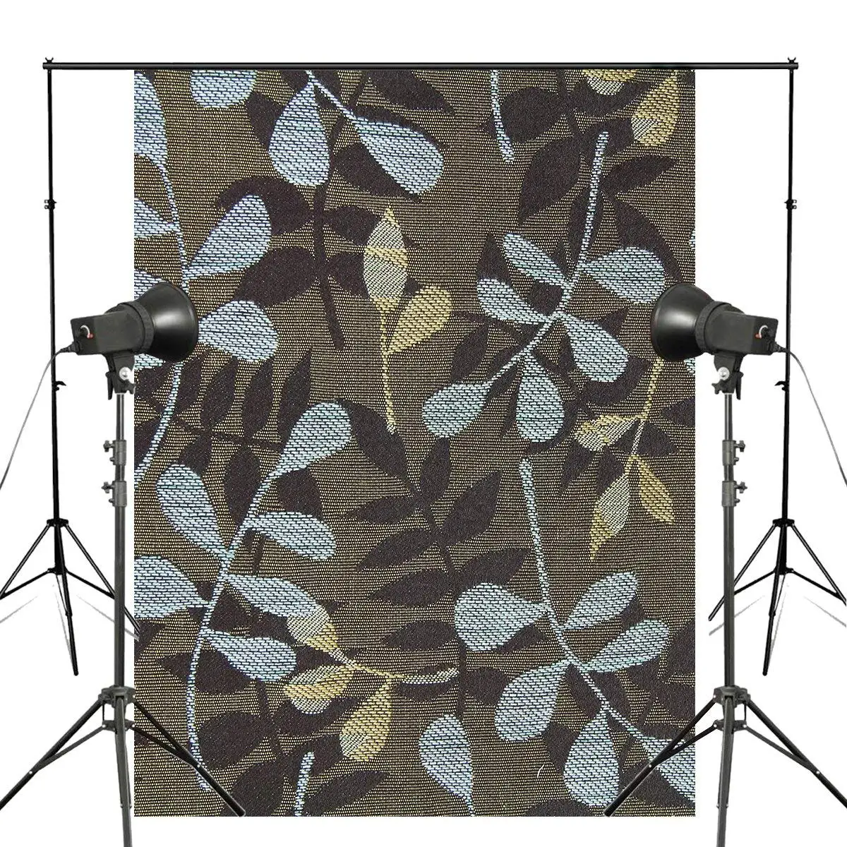 

Blue Brown Pattern Photography Background Print Cloth Photo Backdrops Photo Studio Props 5x7ft Wall Photography Background