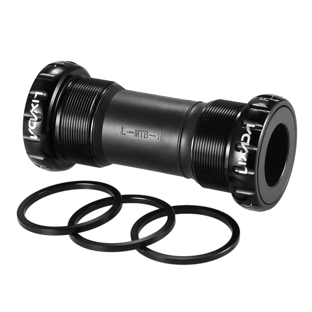 Lixada Cycling Thread Type Bottom Bracket Aluminum Alloy 68mm/73mm BB