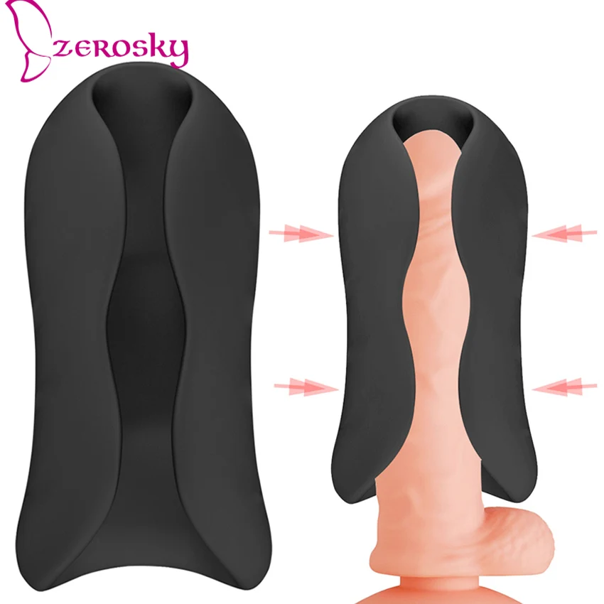10 Frequency Masturbator Cup for Man Intelligent Heating Silicon Vagina Silicone Pussy Vibrator Automatic Male Masturbator