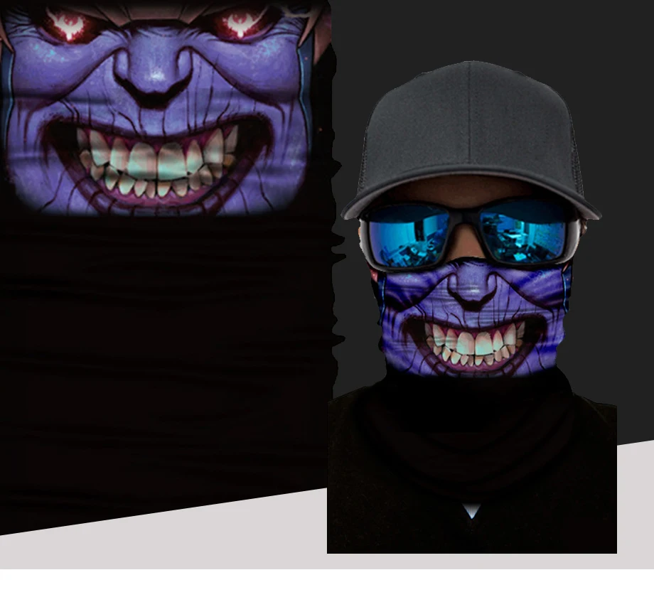 ADK Boys Mask Bts  Fashion Masks High Quality Outdoor Ghost Neck Warmer Multi Use Scarf Balaclava Climbing (1)