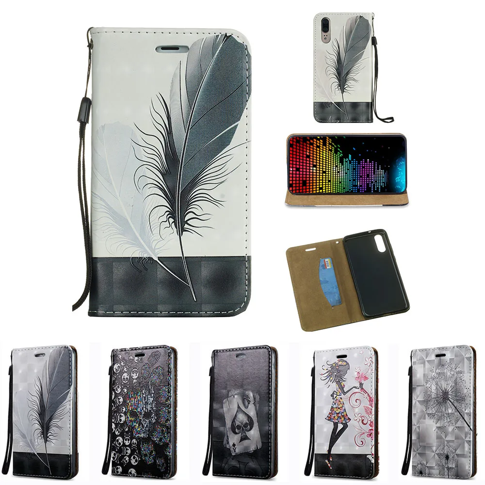 

wallet for Huawei P20 Case Global EML-L09 for Huawei P 20 EML-L29 EML-L29C Premium EML-AL00 EML-L09C Bumper Cover phone bag