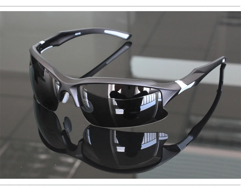 COMAXSUN, Профессиональные поляризованные велосипедные очки, велосипедные очки, очки для вождения, рыбалки, спорта на открытом воздухе, солнцезащитные очки UV 400 Tr90
