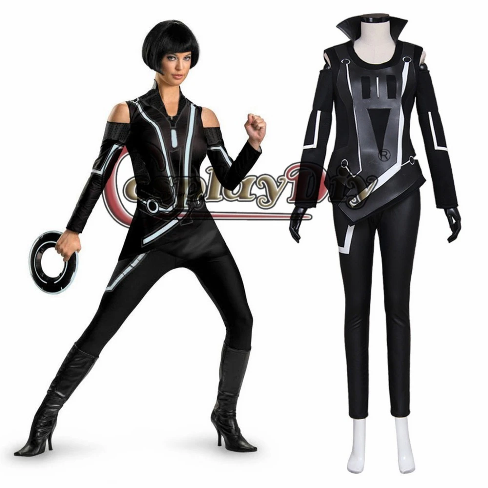 Cosplaydiy Tron Legacy Quorra Cosplay Overall Erwachsenen Frauen Halloween Karneval Kostum Nach Mass Carnival Costume Women Halloweenadult Jumpsuit Aliexpress