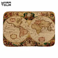 Теплый Тур домашний декор коврики с картой мира колоний город мягкие и легкие домашние напольные коврики Придверные для ванной Fabic коврики