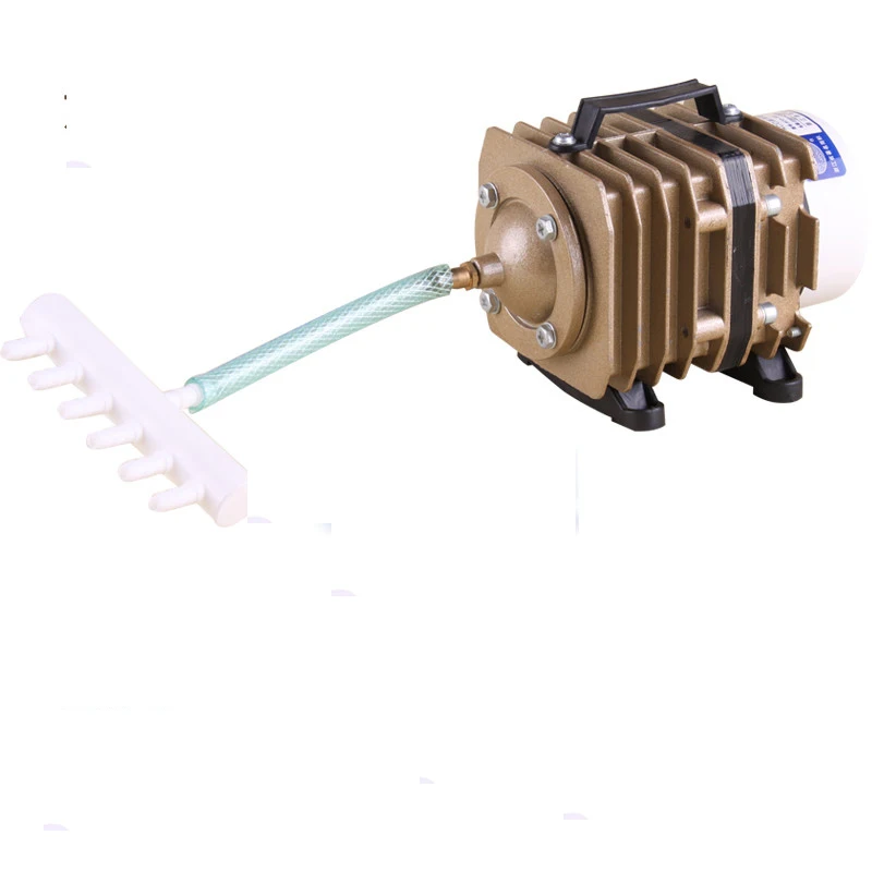 45 Вт 50л/мин SUNSUN ACO-003 для аквариума электромагнитный воздушный насос для аквариума кислородный воздушный насос гидропонный Пруд воздушный компрессор насос