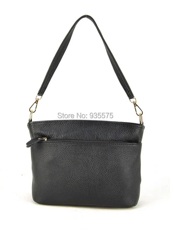 Женская маленькая сумка из натуральной кожи, сумка через плечо, Модная элегантная сумочка, женская сумка-хобо, сумка-мешок, повседневная сумка на молнии