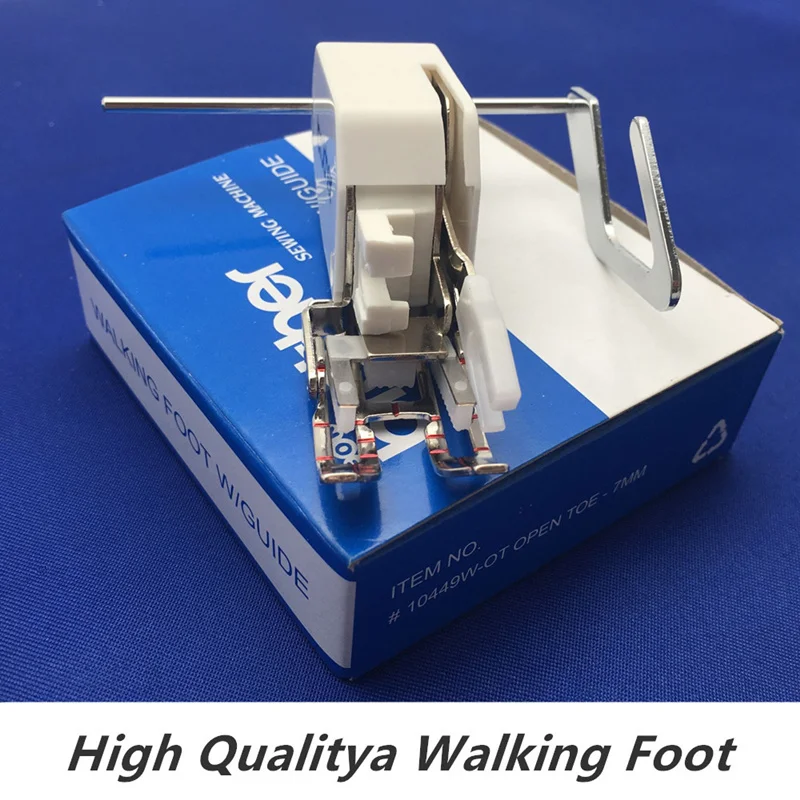  Open Toe Walking Foot Even Feed Feet F033N F033 XC2214002 Sewing Machine Parts Presser foot sewing 