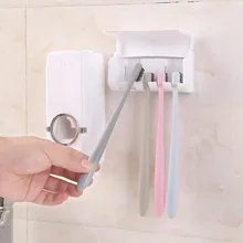 Набор креативная автоматическая пластиковая зубная паста для ленивых диспенсер 5 держатель для зубных щеток аксессуары для ванной комнаты бытовая техника для хранения#80