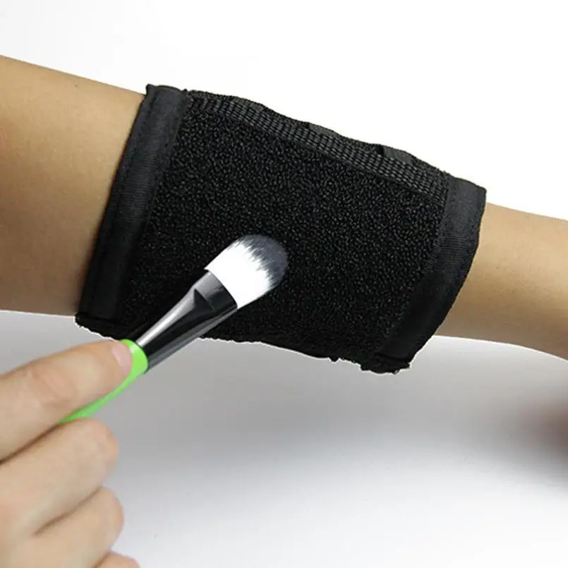 

Makeup Brush Cleaning Wrist Belt Arm Clean Shadow Color Switch Solo Sponge Remover Brush Dry Tool Drop shipping Wholesale #TF