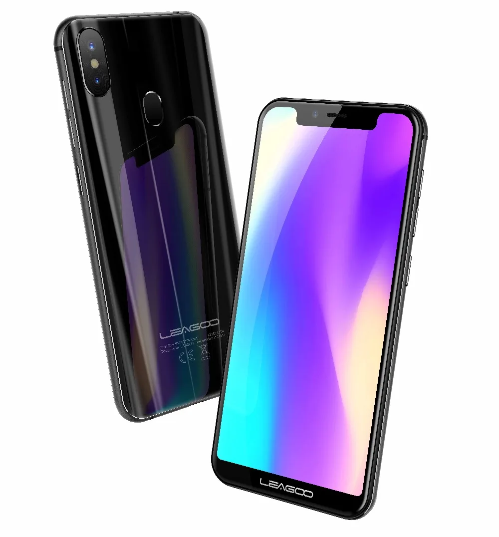 LEAGOO S9 5,8" HD+ ips 19:9 Экран Оперативная память 4 ГБ Встроенная память 32 ГБ Android 8,1 MT6750 Восьмиядерный двойной сзади камеры 4 г мобильного телефона