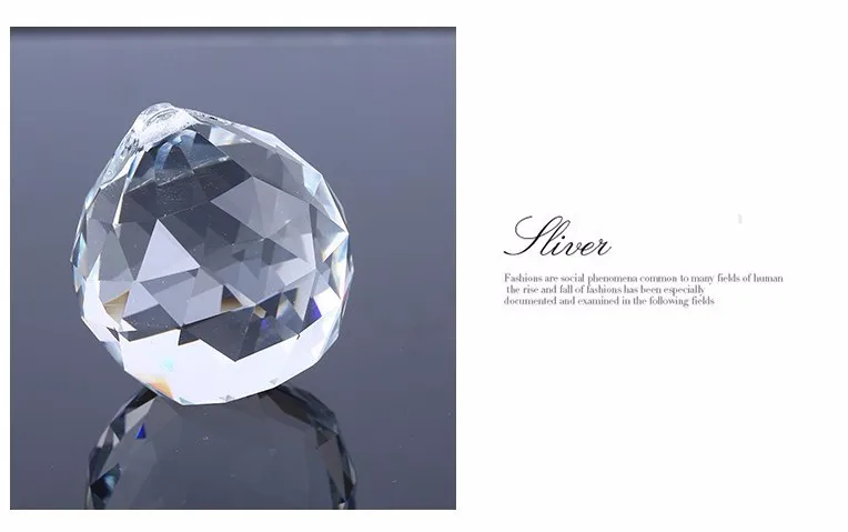 20 шт./лот, 20 мм, стеклянные кристаллы для люстры, граненый подвесной шар, хрустальные капли для люстры, детали для украшения дома