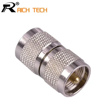 

10Pcs High quality UHF PL259 Male to UHF PL-259 Male Plug RF Coaxial Adapter Electronic Wire Connector