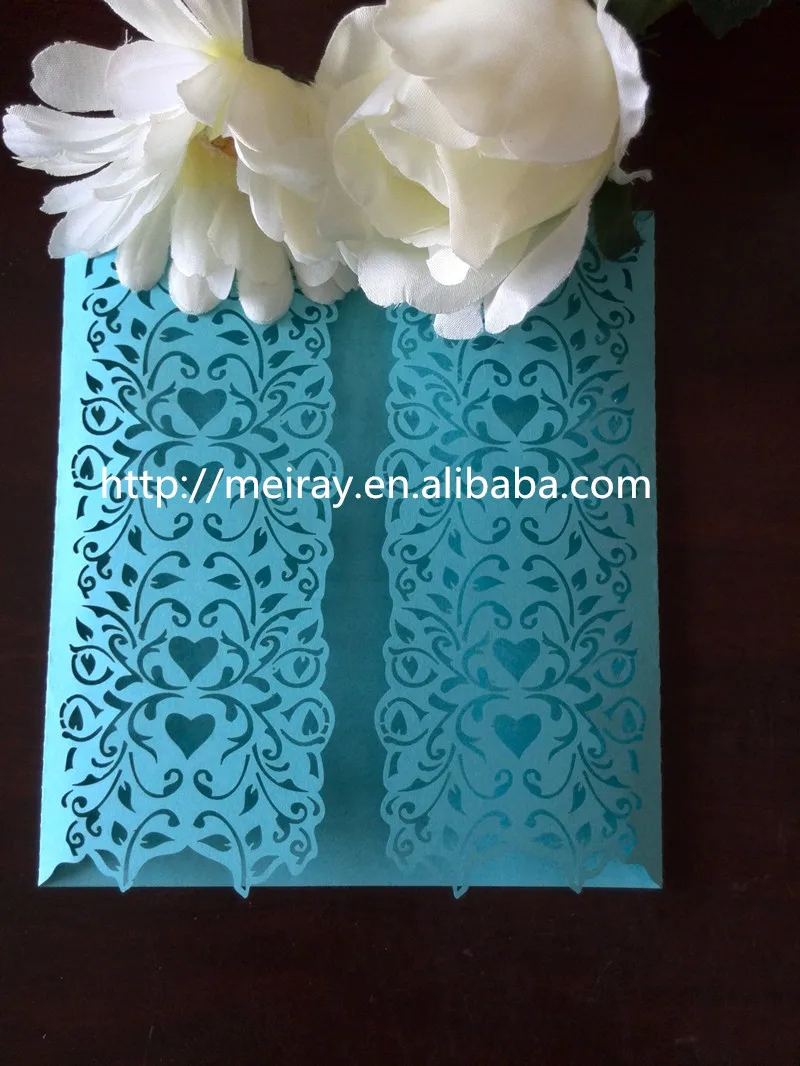 Wedding Invitation Text For Facebook 2017 Sle Elegant Personalized Wedding Cards Laser Cut Folded Finger Ring Pattern Invitation Exles Of Invitations
