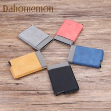 Модный металлический каркас унисекс Бизнес для хранения карт, держатель антистатический пакет для хранения ID-Карты принадлежности держатель для карт с антимагнитной кредитница, футляр