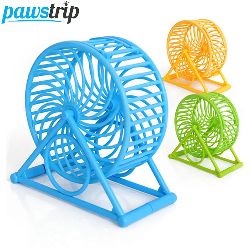 

pawstrip 1pc Pet Hamster Running Wheel Silent Spinner Wheel Hedgehog Wheel Guinea Pig Ball Toys