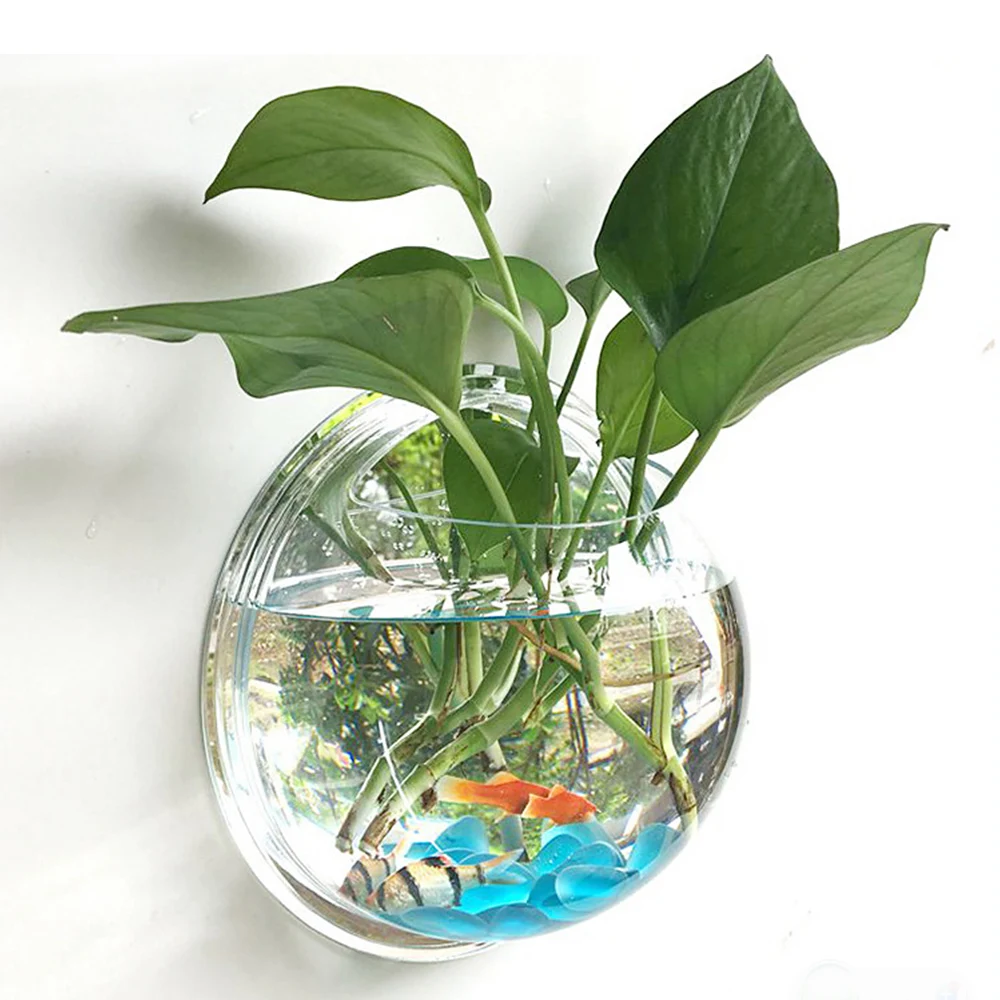 NEW Acrylic Mini Wall Mounted Hanging Aquarium Fish Tank Aquarium fish