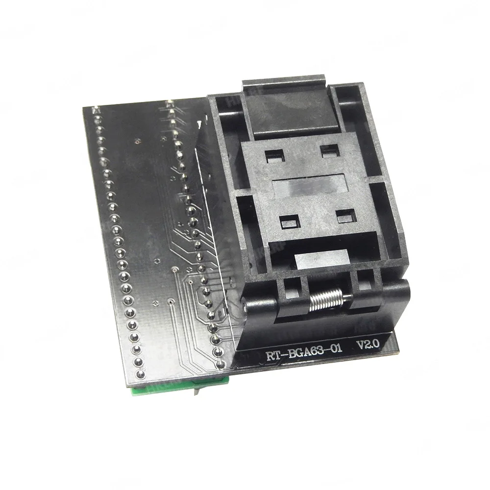 Адаптер BGA63 для RT809H V2.0 EMMC NW267 адаптер программатора 9*11 рамка
