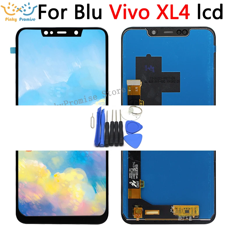 

For Blu Vivo XL4 lcd Display+Touch Screen Digitizer Assembly Replacement 6.2'' New Lcd Screen For Blu vivo XL4 V0350WW Lcd