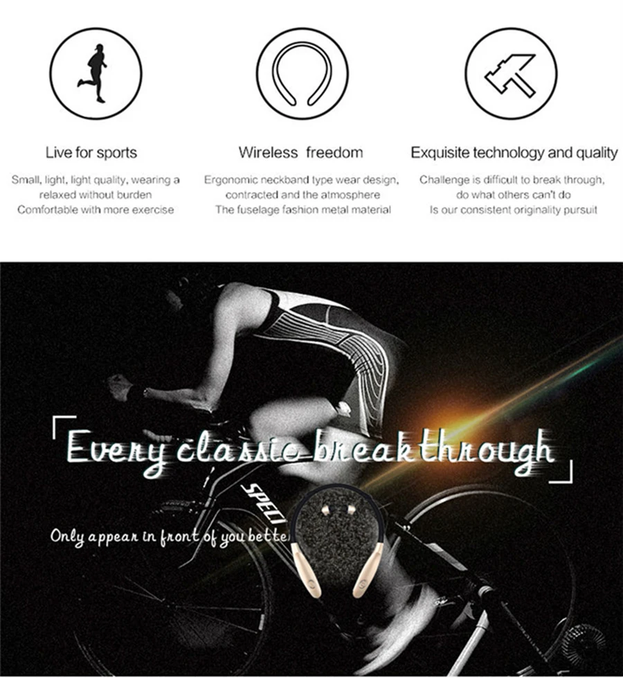 10 bluetooth headphone wireless earphone