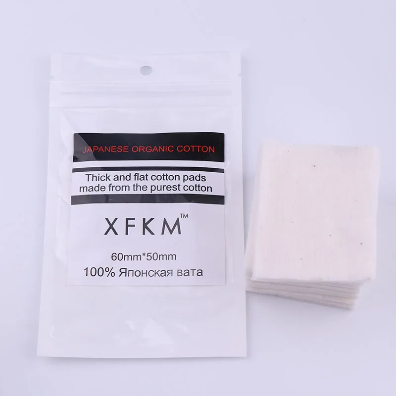 180 шт./упак. органический японский хлопок для RDA RBA атомайзер катушка фитиль Сделай