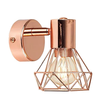 

4W G10 Iron Lampshade Wall lamp vintage cage guard sconce loft lighting fixture modern indoor lighting wall lamps dropshipping