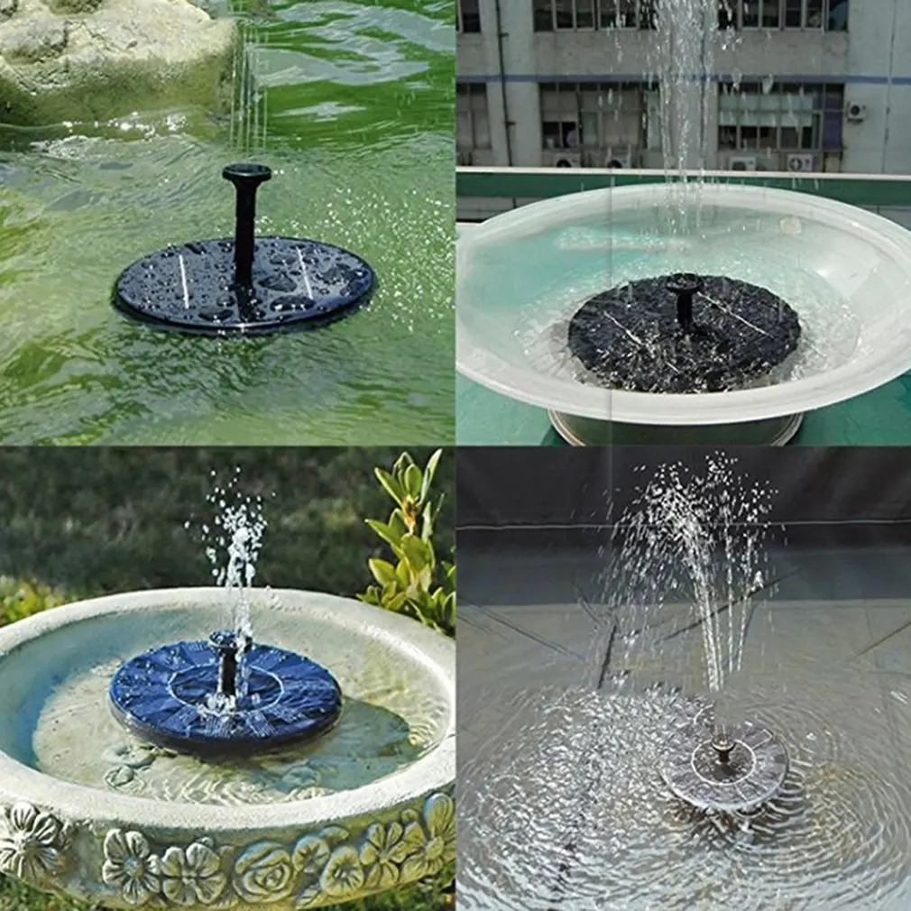 

1pcs Solar Fountain Floating Fountain Garden Fountain As10a1 Submersible Pump Drop Shipping Wholesale Supplier Sale