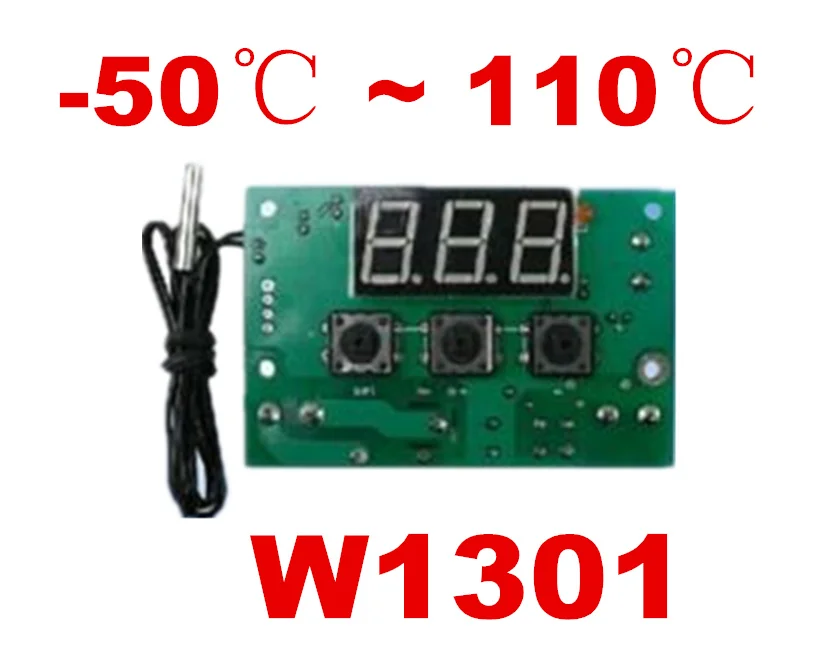 W1301 digital thermostat panel mounting precision temperature