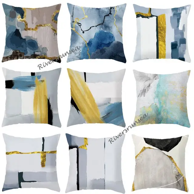 Special Offers Nordic Style Decoration Landscape Cushion Abstract Art Geometric Marble Creative Sofa Pillow For Living Room Chair Backrest Special Offers Nordic Style Decoration Landscape Cushion Abstract Art Geometric Marble Creative Sofa Pillow For Living Room Chair Backrest