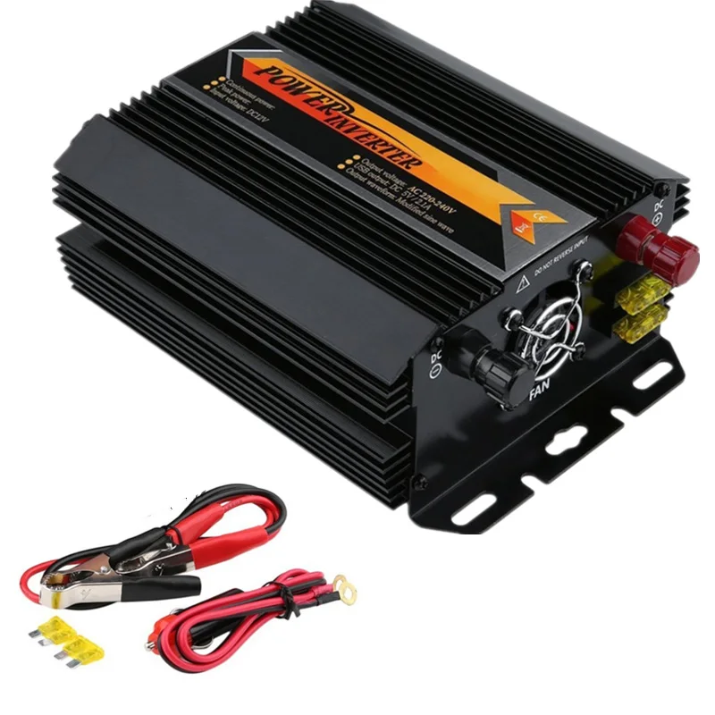 POWERTIGER 1000W Solar Charger inverters DC 12v To AC 220v Modefied