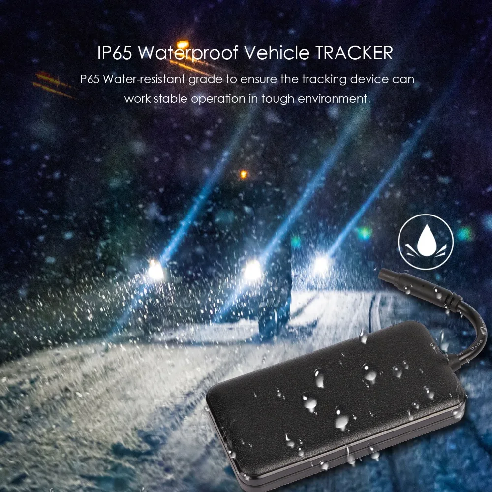 Автомобильный GPS трекер GV20 3G водонепроницаемый в реальном времени локатор с