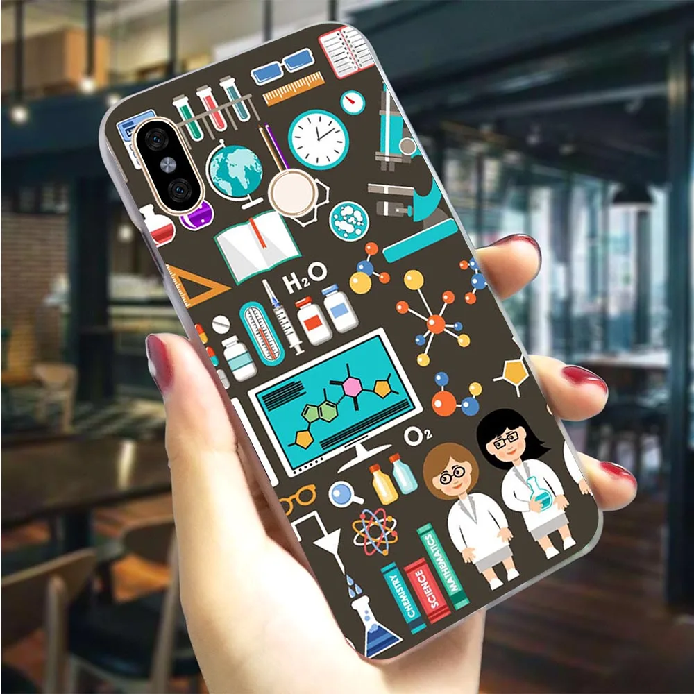 

Hard Cover for Xiaomi Redmi 6A Science Studies Icon Case for Redmi Note 5 Cover 4A 5 Plus 5A Prime 4X 6A 6 Pro Back Cases