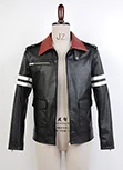  Alex Mercer Prototype Action Gaming Black PU Leather Jacket Coat Hoodie Cosplay Costume For Men Fre
