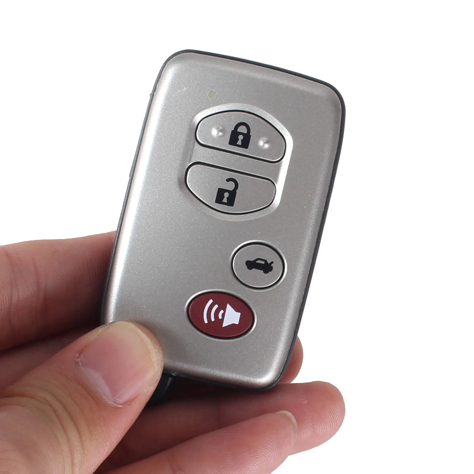 KEYYOU пульт дистанционного ключа чехол 3+ 1 4 кнопки для Toyota Prius Land Cruiser Prado Land Avalon Автомобильный ключ крышка с умное лезвие
