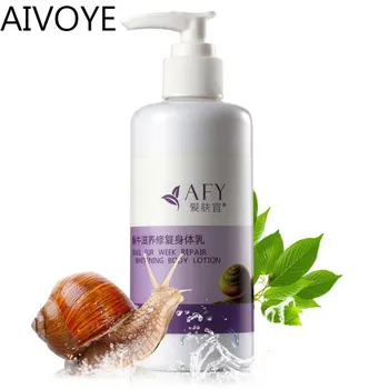

AIVOYE snail fur week repair whitening body lotion body care makeup cream Snail essence anti wrinkle Nourishing repair cream