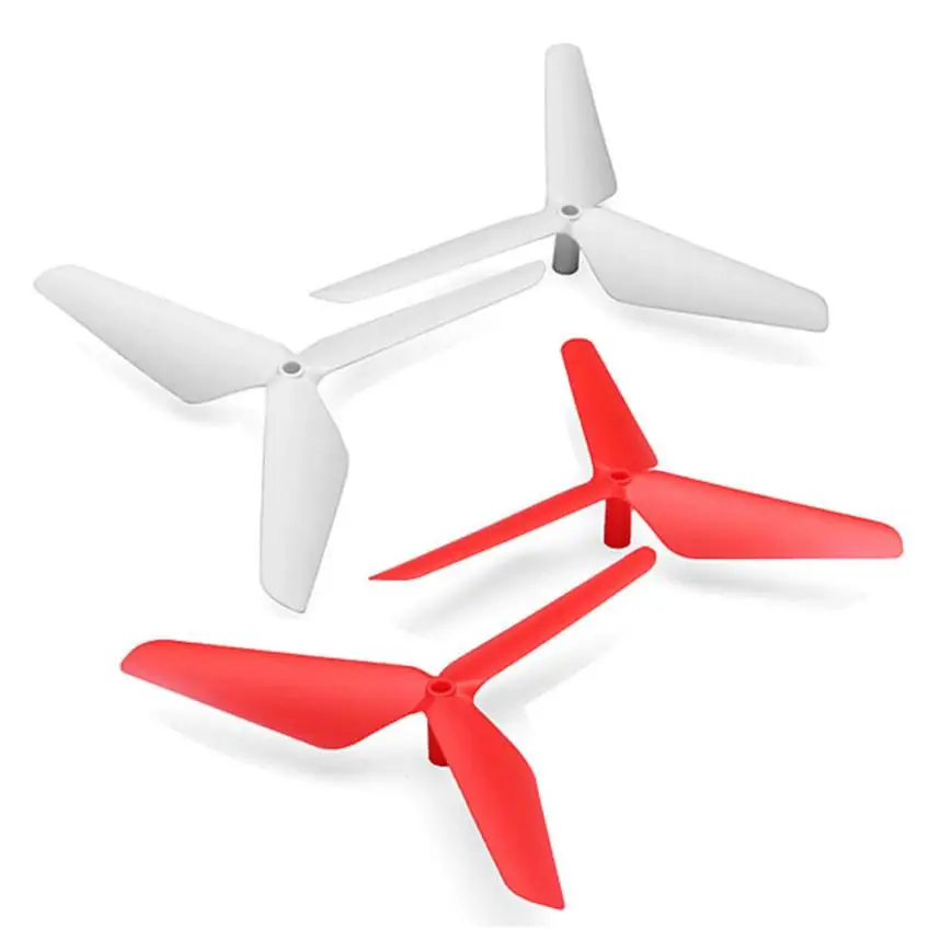 2016 New 4PC 3 Blade Propeller for Syma X5 X5C X5SC X5SW Red White Aug5