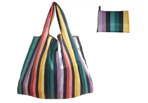 Портативный водостойкий складной многоразовый эко-шоппинг дорожная сумка-тоут сумка - Цвет: 11